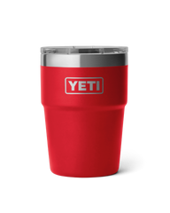 Rambler 16oz Stackable Cup in Rescue Red