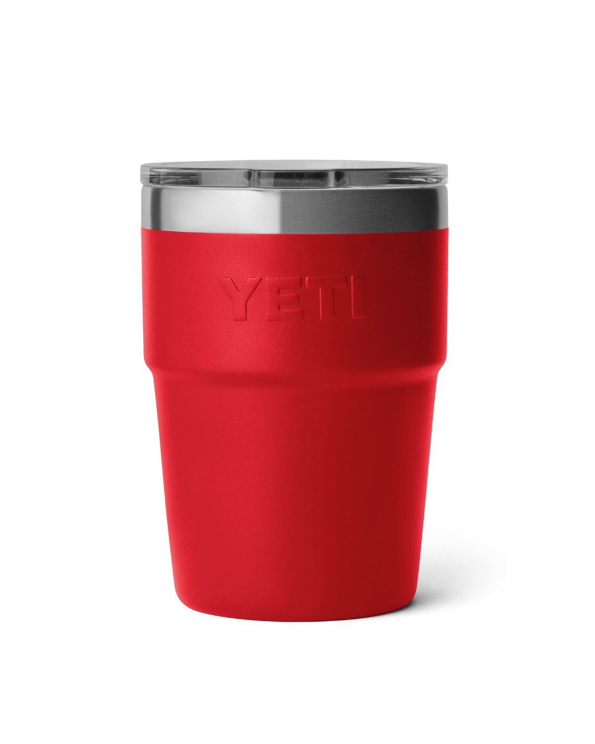 Rambler 16oz Stackable Cup in Rescue Red