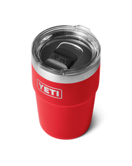 Rambler 16oz Stackable Cup in Rescue Red