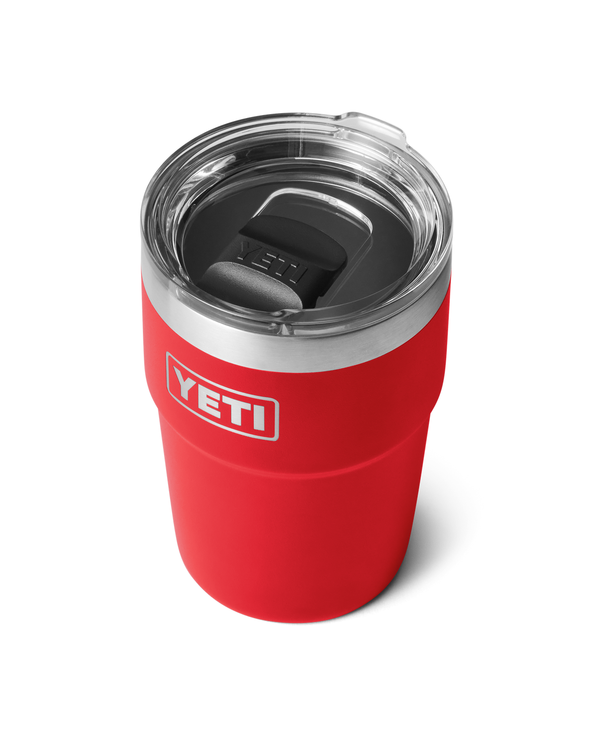 Rambler 16oz Stackable Cup in Rescue Red