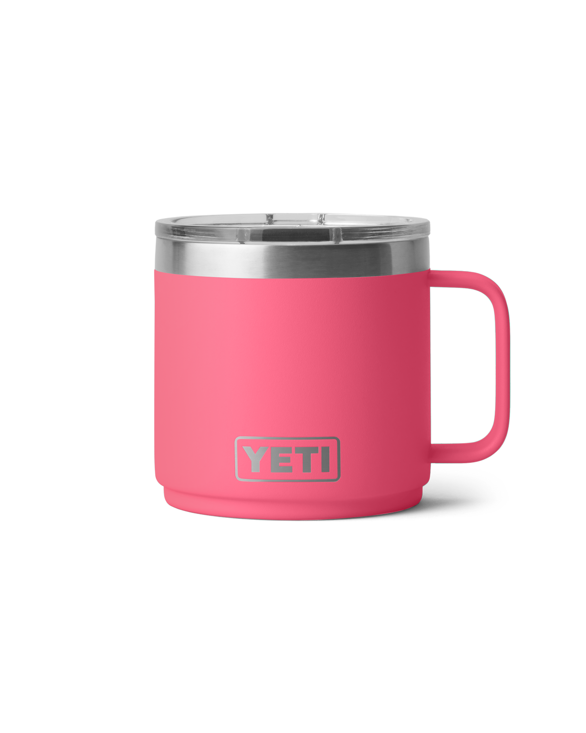 The Yeti Rambler 14oz Mug 2.0 in Tropical Pink