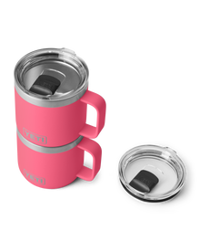 The Yeti Rambler 14oz Mug 2.0 in Tropical Pink