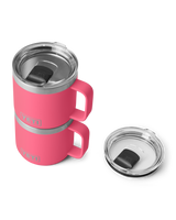 The Yeti Rambler 14oz Mug 2.0 in Tropical Pink