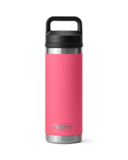 The Yeti Rambler 18oz Bottle with Chug Cap in Tropical Pink