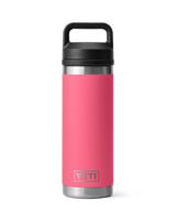 The Yeti Rambler 18oz Bottle with Chug Cap in Tropical Pink