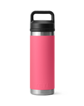 The Yeti Rambler 18oz Bottle with Chug Cap in Tropical Pink