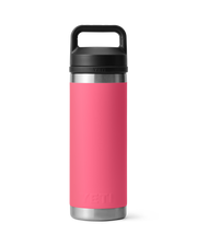 The Yeti Rambler 18oz Bottle with Chug Cap in Tropical Pink