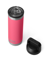 The Yeti Rambler 18oz Bottle with Chug Cap in Tropical Pink