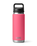 The Yeti Rambler 26oz Bottle with Chug Cap in Tropical Pink