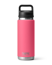 The Yeti Rambler 26oz Bottle with Chug Cap in Tropical Pink