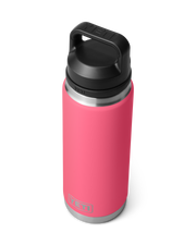 The Yeti Rambler 26oz Bottle with Chug Cap in Tropical Pink