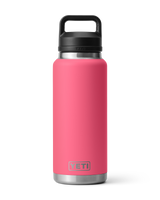 The Yeti Rambler 36oz Bottle with Chug Cap in Tropical Pink