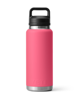 The Yeti Rambler 36oz Bottle with Chug Cap in Tropical Pink
