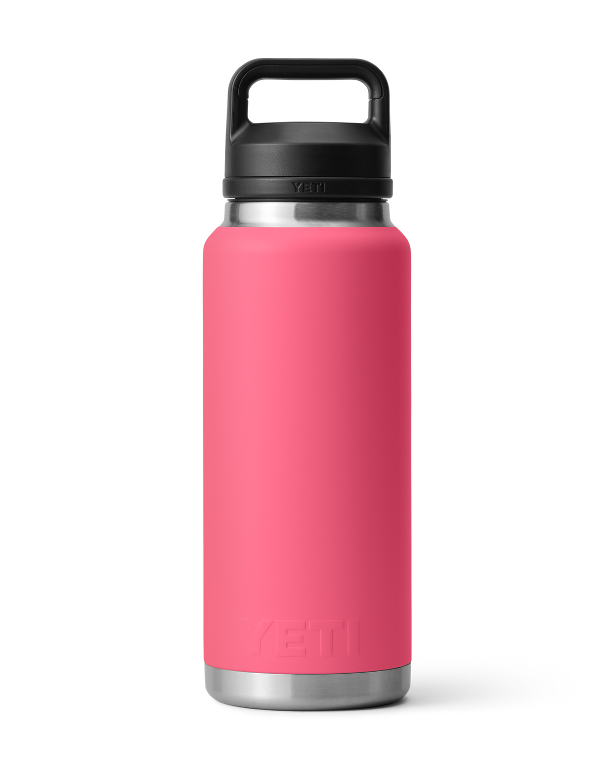 The Yeti Rambler 36oz Bottle with Chug Cap in Tropical Pink