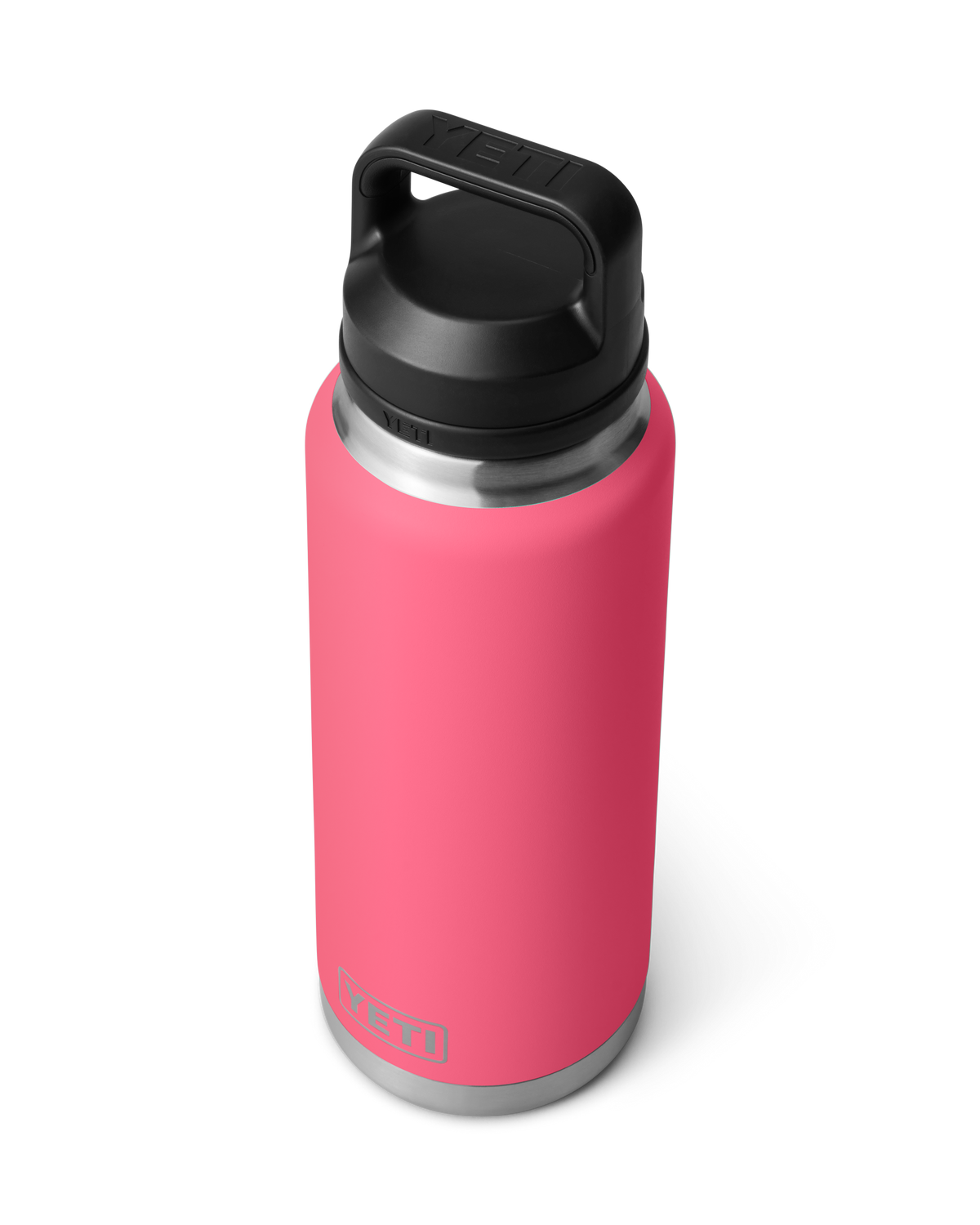The Yeti Rambler 36oz Bottle with Chug Cap in Tropical Pink
