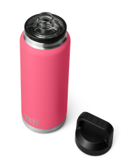 The Yeti Rambler 36oz Bottle with Chug Cap in Tropical Pink