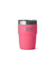 Rambler 8oz Stackable Tumbler with DuraSip™ Ceramic Lining in Tropical Pink