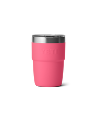 Rambler 8oz Stackable Tumbler with DuraSip™ Ceramic Lining in Tropical Pink
