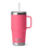 The Yeti Rambler 25oz Straw Mug in Tropical Pink