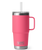 The Yeti Rambler 25oz Straw Mug in Tropical Pink
