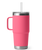 The Yeti Rambler 25oz Straw Mug in Tropical Pink