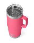 The Yeti Rambler 25oz Straw Mug in Tropical Pink