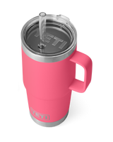 The Yeti Rambler 25oz Straw Mug in Tropical Pink