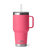 The Yeti Rambler 35oz Straw Mug in Tropical Pink
