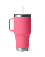 The Yeti Rambler 35oz Straw Mug in Tropical Pink