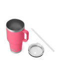 The Yeti Rambler 35oz Straw Mug in Tropical Pink