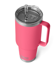 The Yeti Rambler 42oz Straw Mug in Tropical Pink