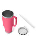 The Yeti Rambler 42oz Straw Mug in Tropical Pink