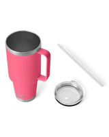 The Yeti Rambler 42oz Straw Mug in Tropical Pink