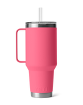 The Yeti Rambler 42oz Straw Mug in Tropical Pink