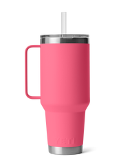 The Yeti Rambler 42oz Straw Mug in Tropical Pink