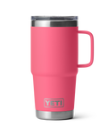 The Yeti Rambler 20oz Travel Mug in Tropical Pink