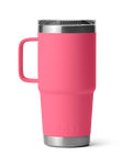 The Yeti Rambler 20oz Travel Mug in Tropical Pink