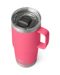 The Yeti Rambler 20oz Travel Mug in Tropical Pink