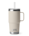 Rambler 25oz Straw Mug in Cape Taupe