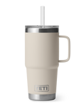 Rambler 25oz Straw Mug in Cape Taupe