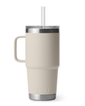 Rambler 25oz Straw Mug in Cape Taupe