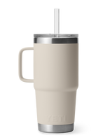 Rambler 25oz Straw Mug in Cape Taupe