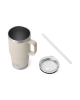 Rambler 25oz Straw Mug in Cape Taupe