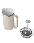 Rambler 34oz French Press in Cape Taupe