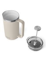 Rambler 34oz French Press in Cape Taupe