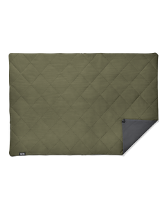 Lowlands Blanket in Olive Green