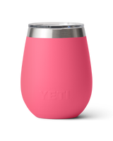 The Yeti Rambler 10oz Wine Tumbler in Tropical Pink