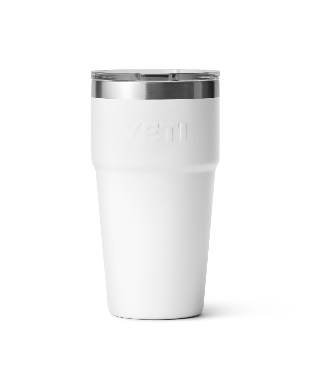 Rambler 20oz Stackable Cup in White