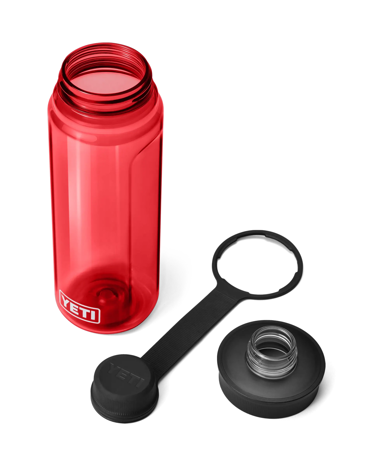 The Yeti Yonder Tether 750ml Bottle With Tether Cap in Rescue Red