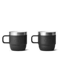 Espresso 6oz Mug (2 pack) in Black